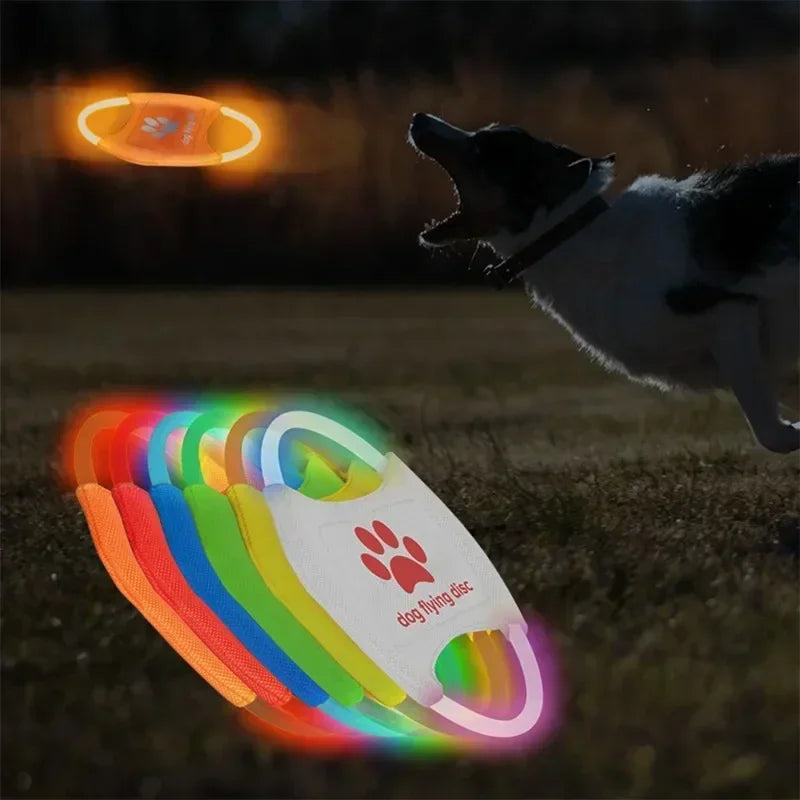 Dog Flying Discs 3 Modes Light Glowing