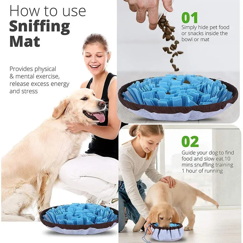 Pet Mat Food Anti Choking Slow Feeder