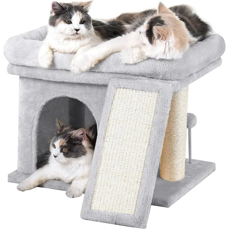 Pet Cat Tree Tower With Scratching Post