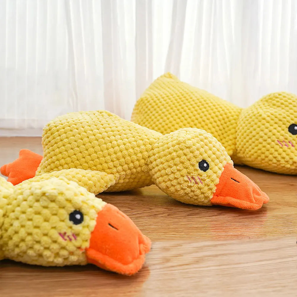 Dog Calming Duck Sound Plush Toy