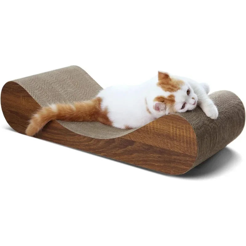 Pet Cat Scratcher Cardboard Lounge Bed