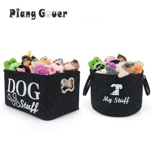 Pet Basket Container For Toys And Accessories