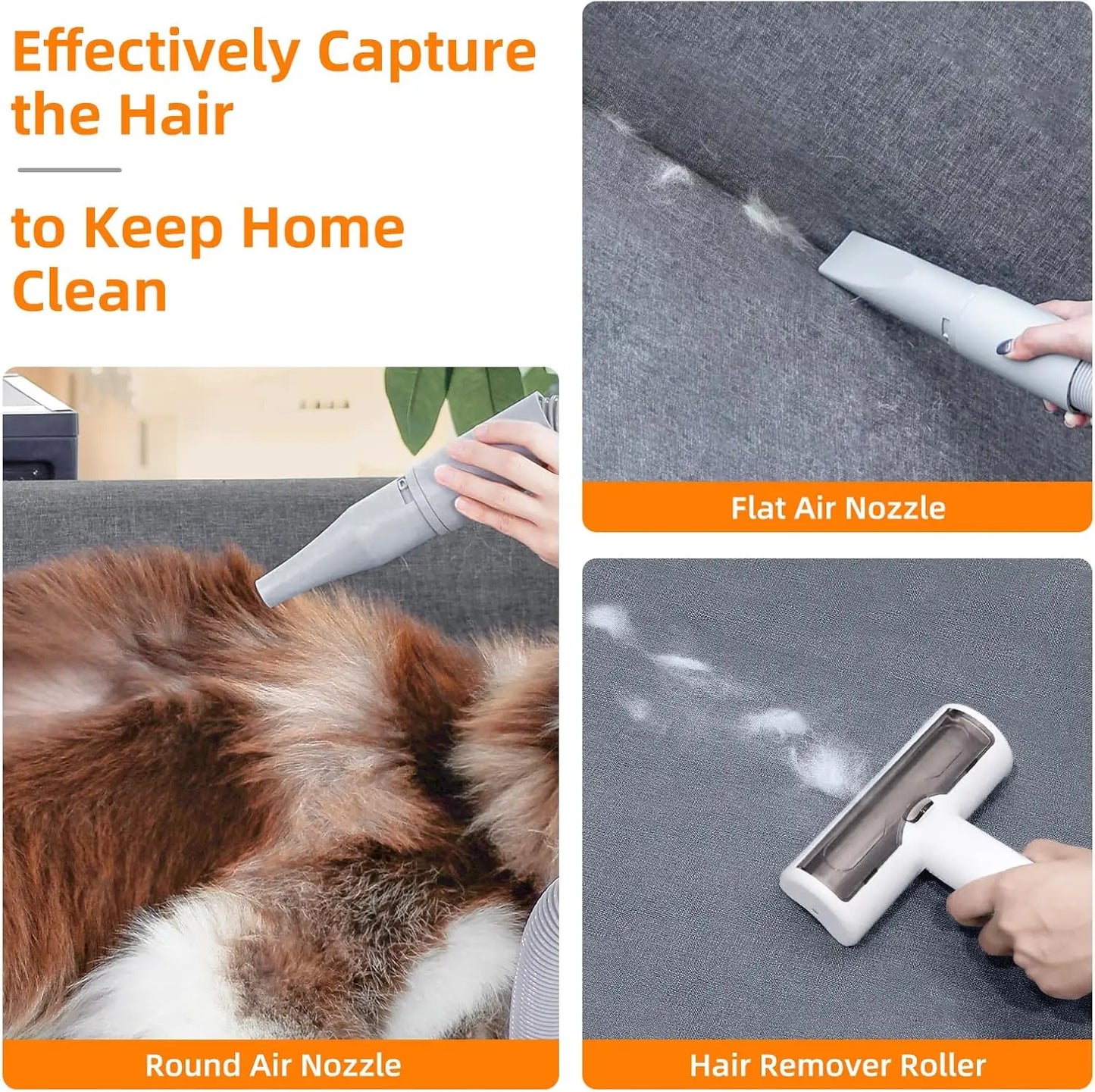 Pet Grooming Kit With Vacuum