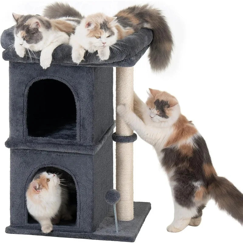 Pet Cat Tree Tower With Scratching Post