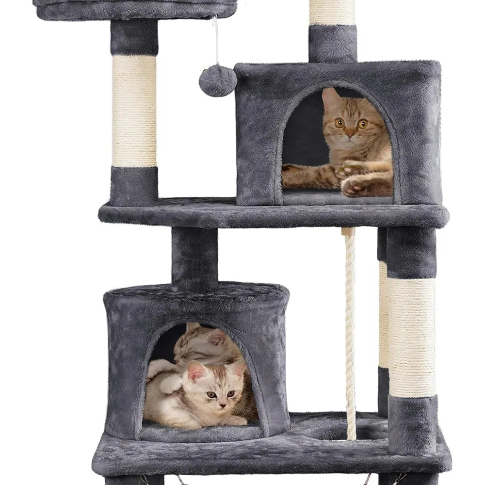 Pet Tree Cat Tower Condo Scratching Posts