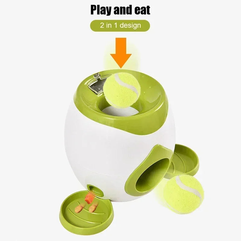 Tennis Food Reward Machine Interactive Ball Launcher
