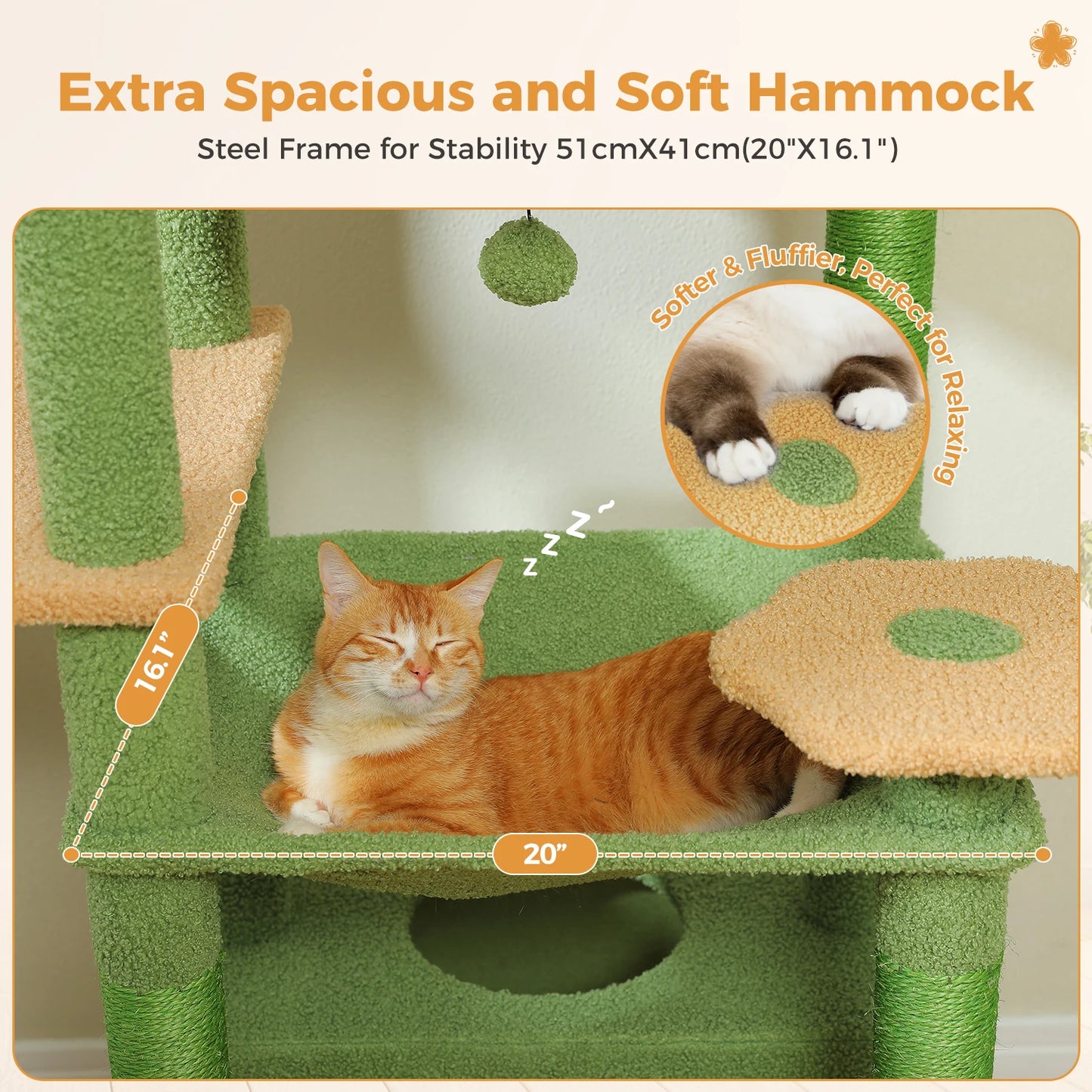 Pet Cat Tree Luxury Tower Scratching Post