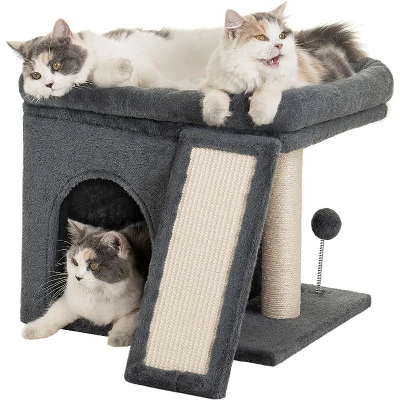 Pet Cat Tree Tower With Scratching Post