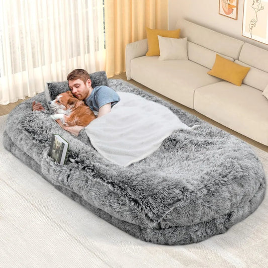 Human Dog Bed Extra Large Memory Foam