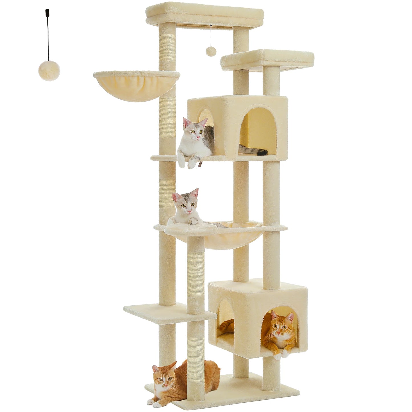 Cat Tree Tower With Scratching Posts