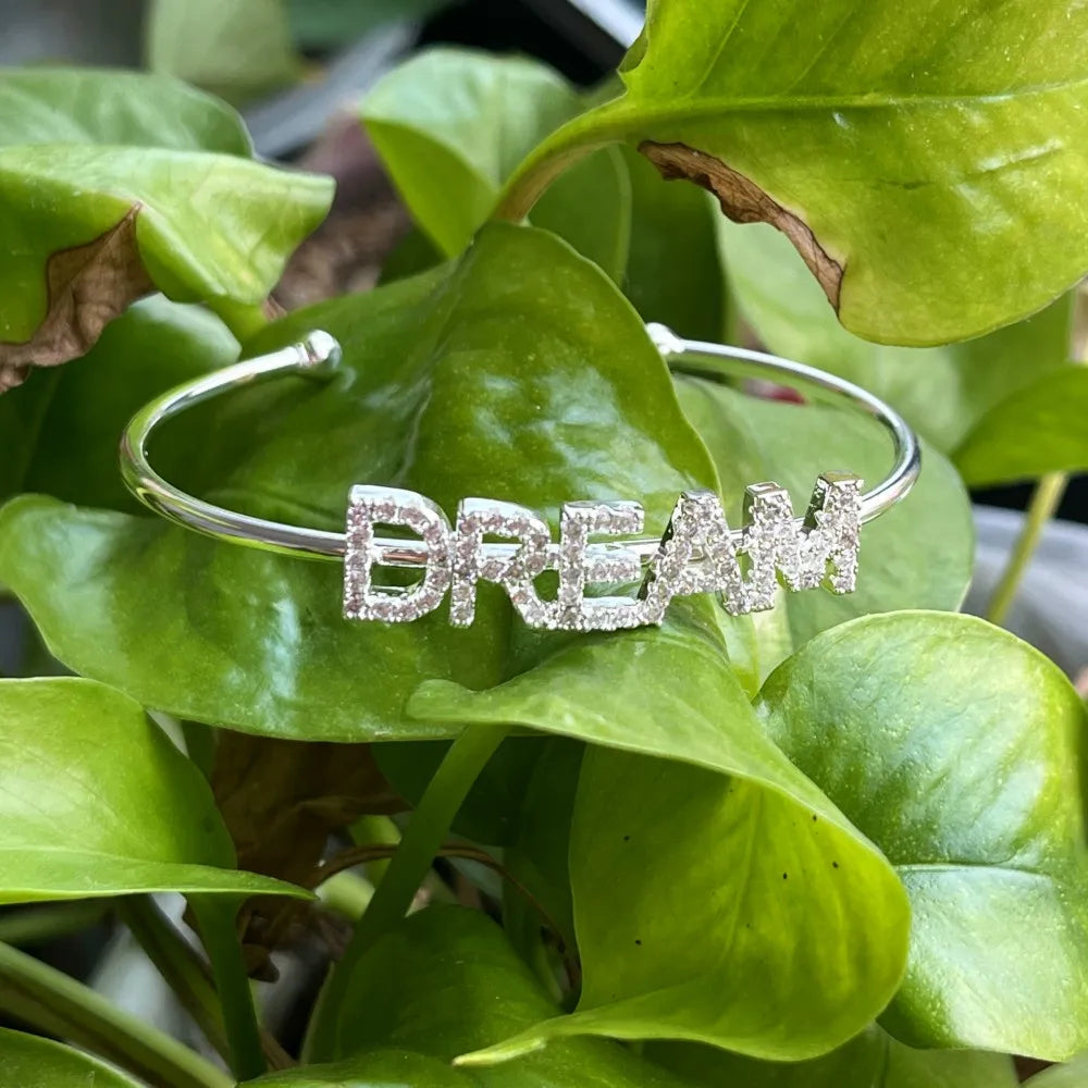 Personalized Name Bangles Bracelet