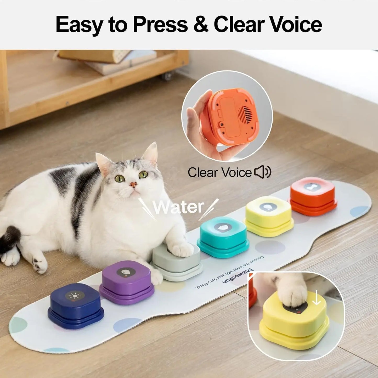 Pet Voice Recording Button For Communication