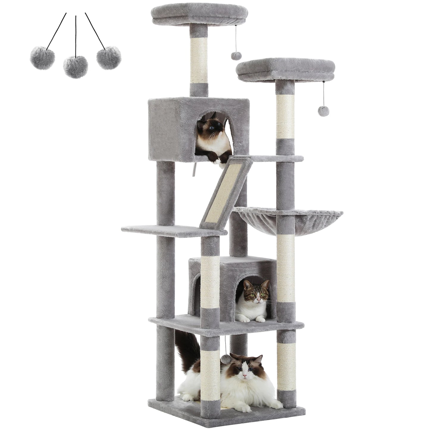 Cat Tree Tower With Scratching Posts