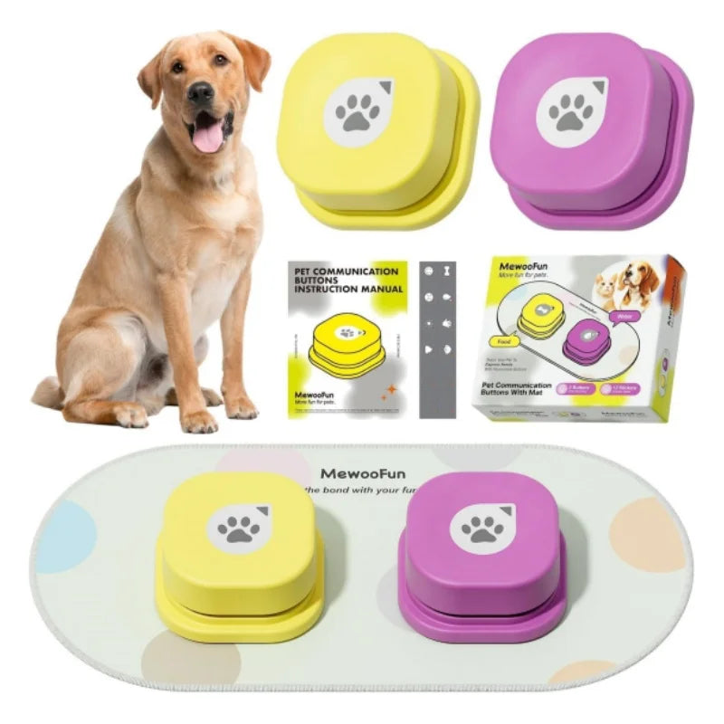 Dog Buttons For Communication Voice Recording Clicker