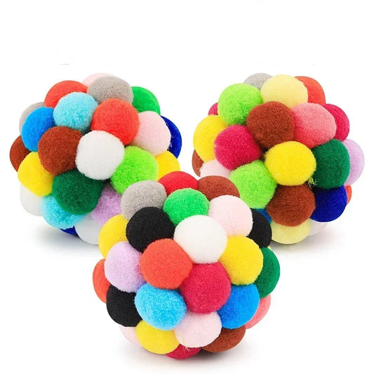 Plush Ball Toy Dog Stuff Squeak Toys