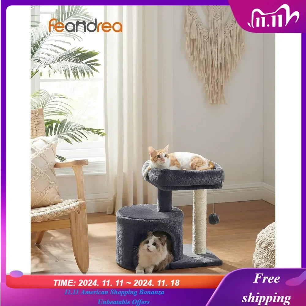 Cat Tree Tower Condo With Scratching Post