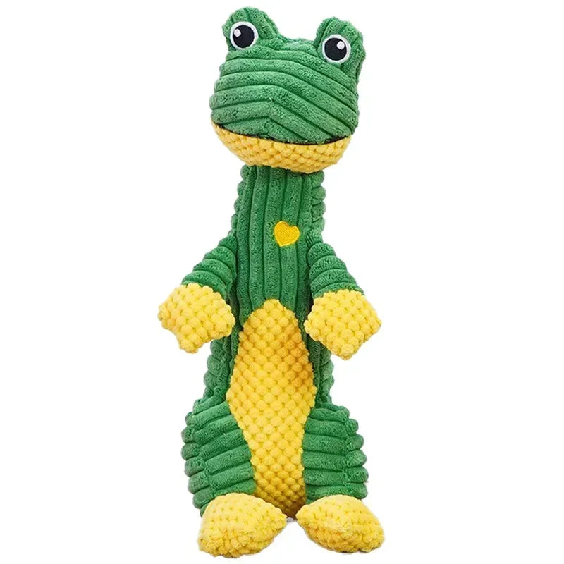 Squeaky Plush Animal Shaped Dog Toys