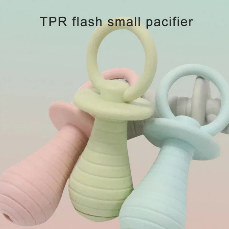 Pet Pacifier Rubber Chew Toys Dogs Cat